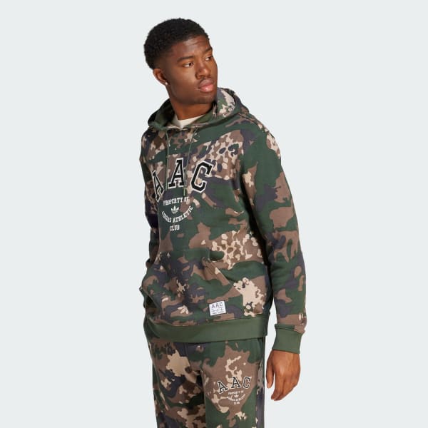 Nike camo hoodie green clearance