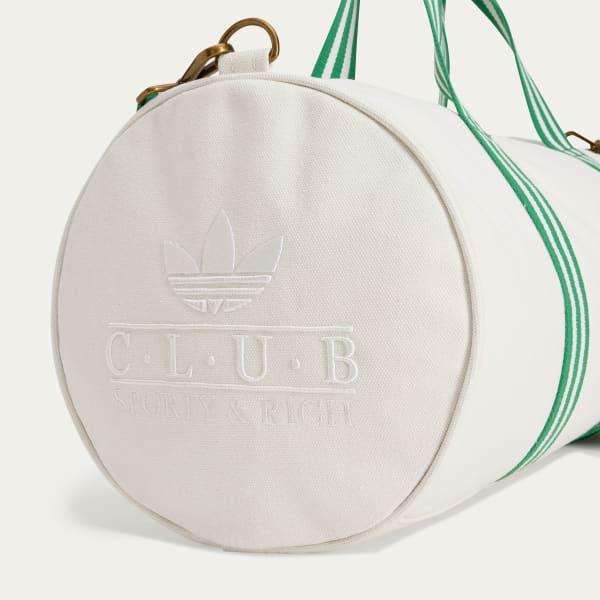 【adidas Originals × Sporty & Rich】キャンバストートバッグ adidas Sporty & Rich Canvas Bag - White | Free Shipping with
