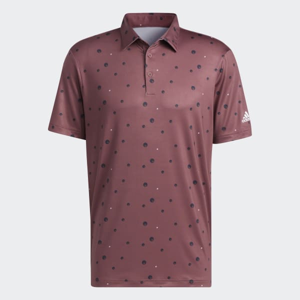 Bordeaux Ultimate365 Allover Print Poloshirt DM864