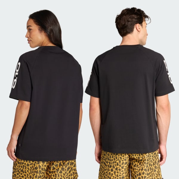 adidas Five Ten Logo Line Short Sleeve Tee - Black | Free