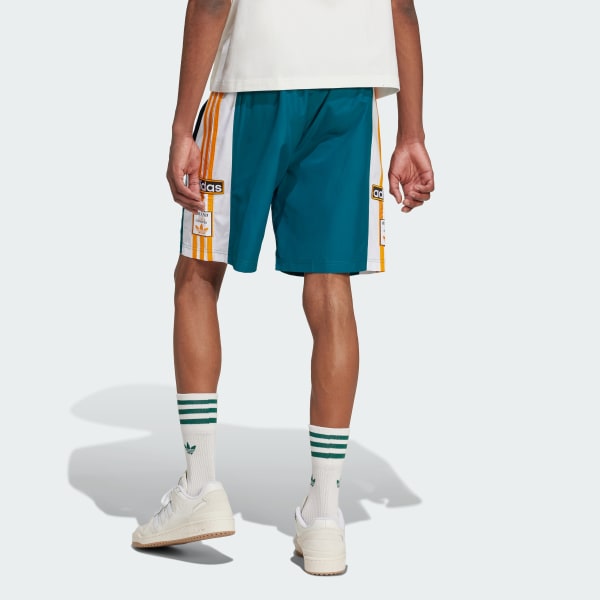 Turquoise Adibreak Shorts