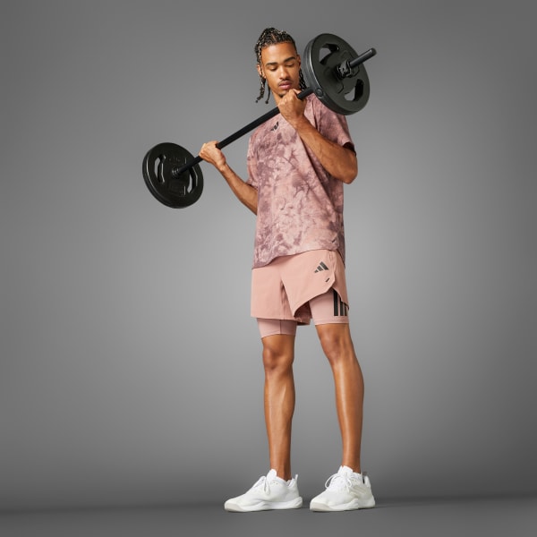 Pink 2-in-1 PrimeLift Shorts