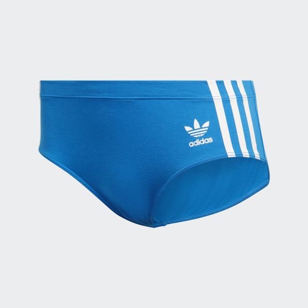 modrá Spodní prádlo Adicolor Comfort Flex Cotton Hipster HPO38
