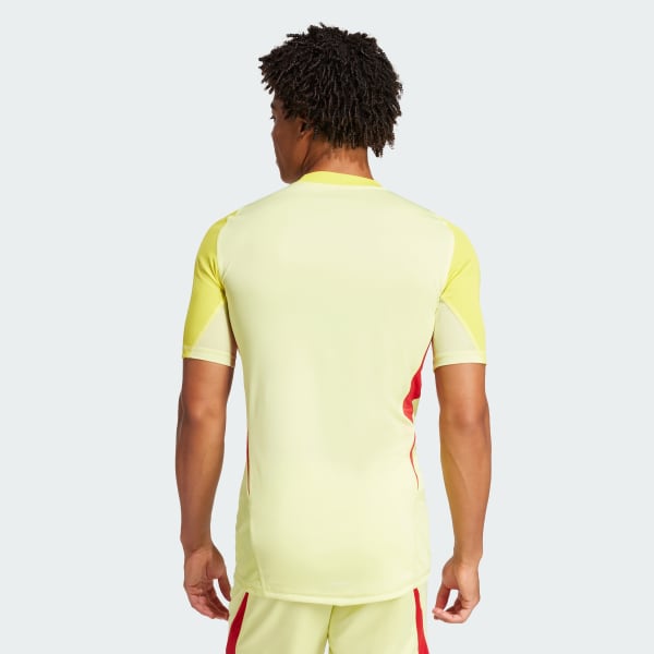 Amarelo Tiro 25 Pro Goalkeeper Short Sleeve Jersey