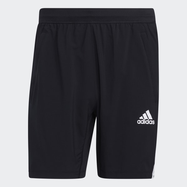 adidas AEROREADY Training 3-Stripes Shorts - Black | adidas Canada