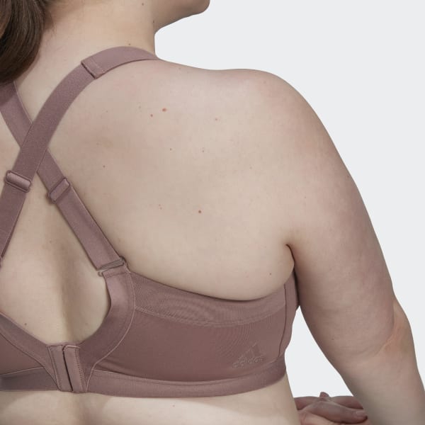 fialová Športová podprsenka TLRD Impact Luxe Training High-Support (plus size) TX797