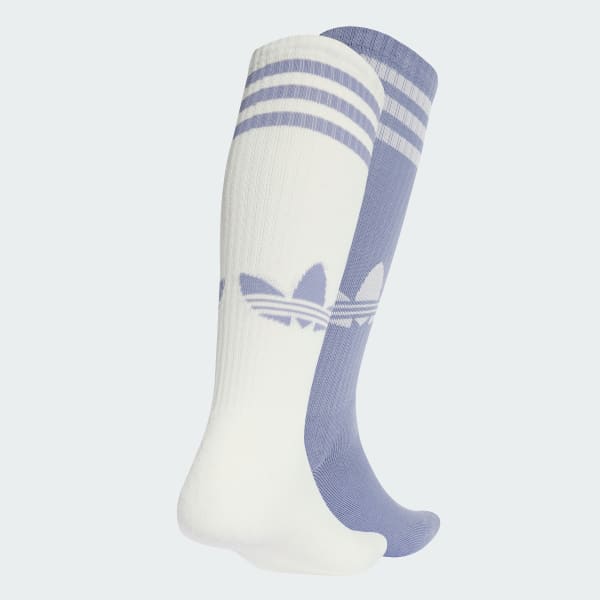 Blanc Chaussettes montantes (2 paires)