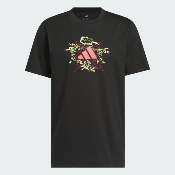 Black SHADES HBR GRAPHIC T-SHIRT