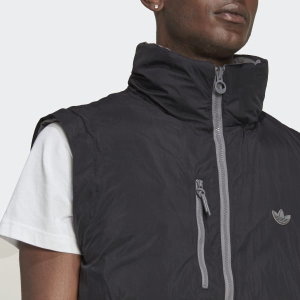 Czerń adidas RIFTA Down Regen Hooded Puffer Jacket QA530