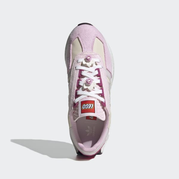 roze adidas x LEGO® Retropy E5 Schoenen