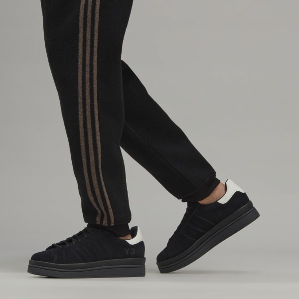 Black Engineered 3-Stripes Straight Leg Track Pants RO925