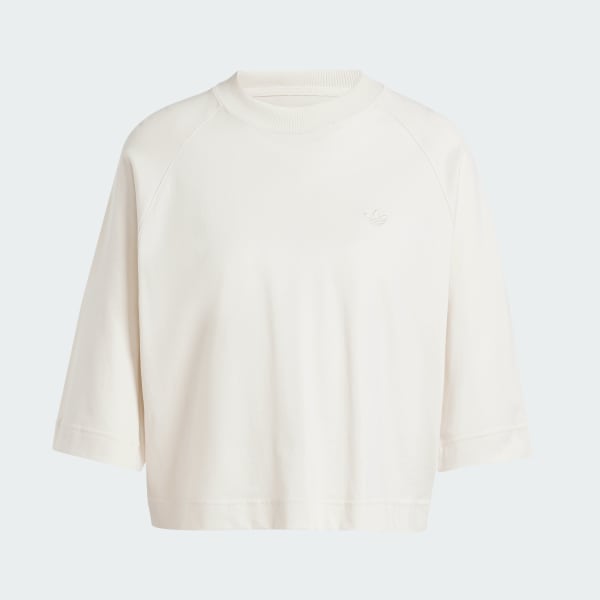 White Premium Essentials Oversized Tee