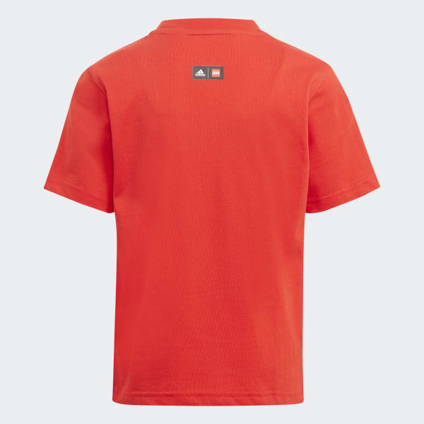 Red adidas kids hot sale
