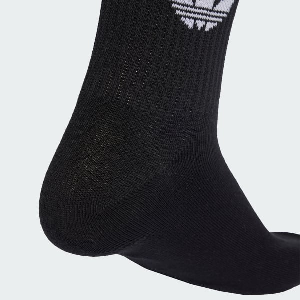 Negro CALCETINES CLÁSICOS 3 STRIPES (10 PARES)