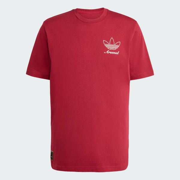 adidas Arsenal Terrace Icons ジャージー Tシャツ adidas Arsenal Terrace Icons Graphic Tee - Burgundy | Free