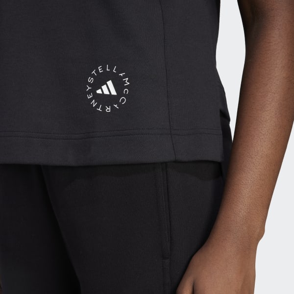 adidas by Stella McCartney ロゴ タンクトップ - ブラック