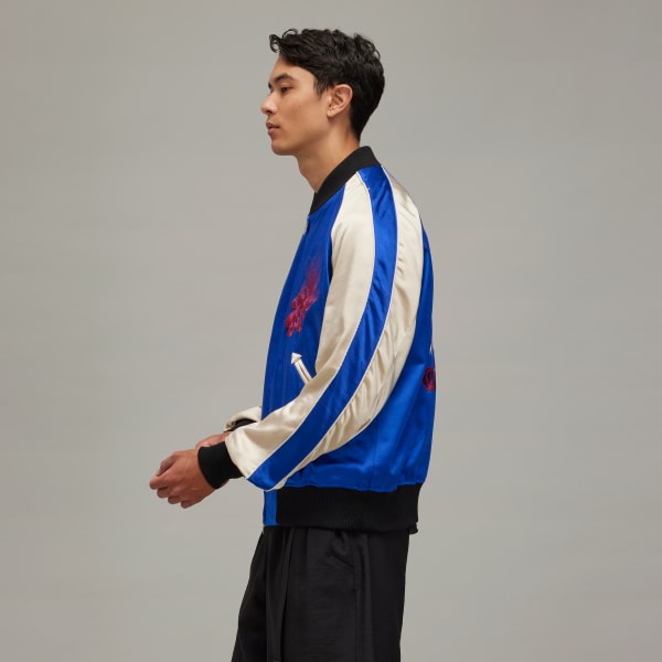 adidas Y-3 JFA Souvenir Jacket - Blue | Free Shipping with adiClub | adidas  US