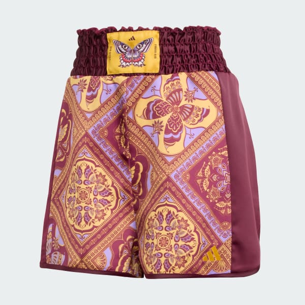 Red adidas X Farm Premium Shorts