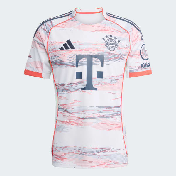 Blanc Maillot Extérieur FC Bayern 25/26