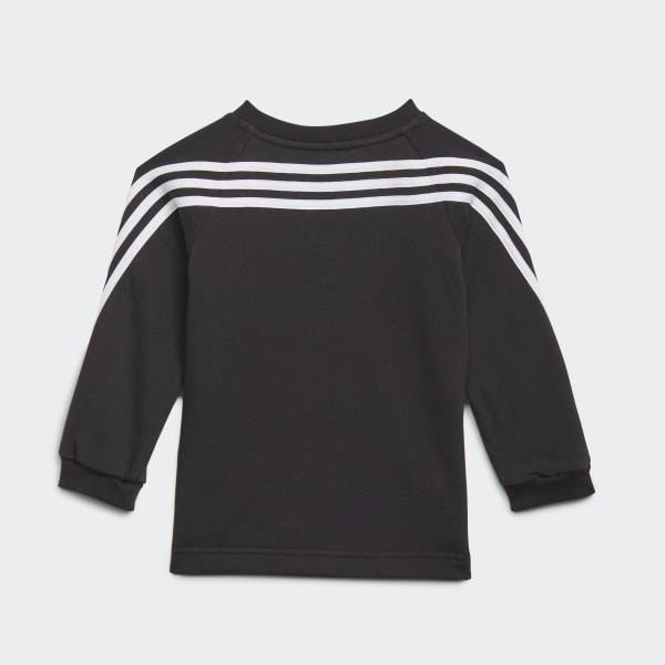 Negro Conjunto Future Icons 3 Tiras Jogger
