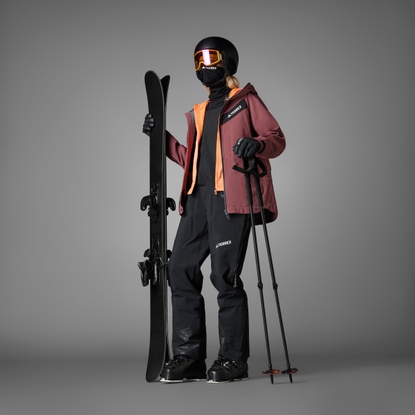 Μαύρο Terrex Techrock 3L GORE-TEX C-Knit Bib Pants