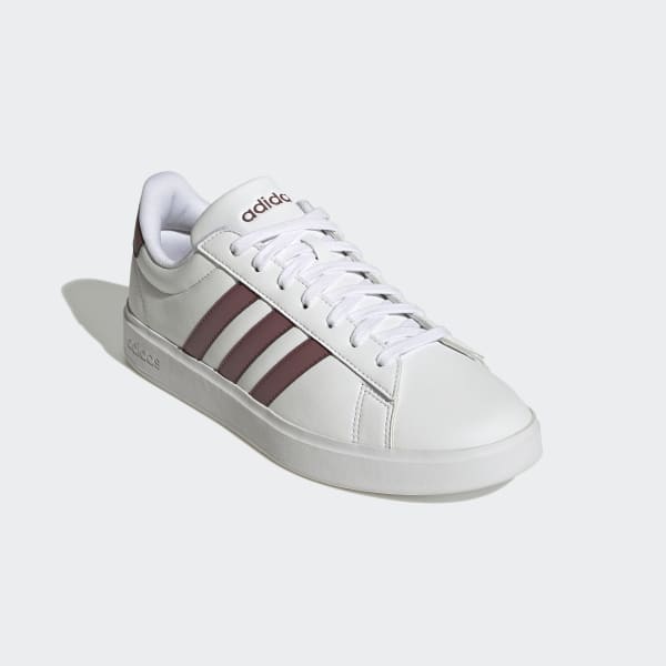 Branco Tênis Grand Court Cloudfoam Comfort