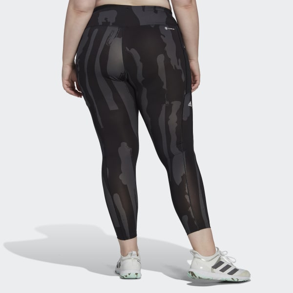 Sort adidas x Thebe Magugu Tennis New York 7/8 Plus Size tights MLQ38