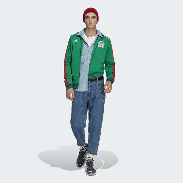 Green Mexico 3-Stripes Track Top