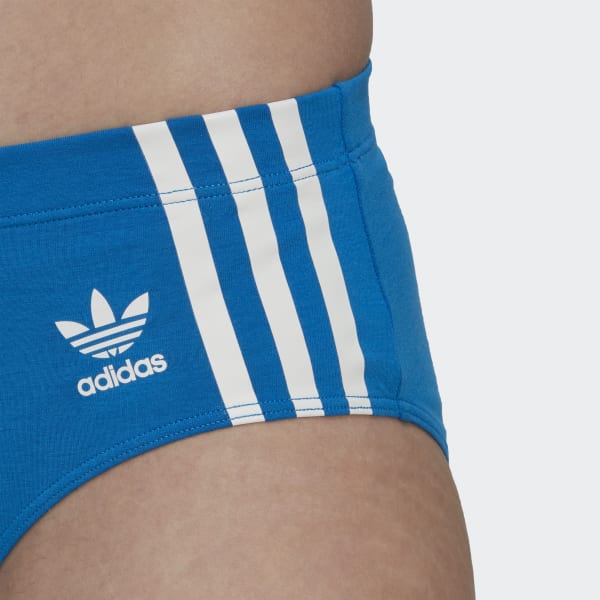 modrá Spodní prádlo Adicolor Comfort Flex Cotton Hipster HPO38