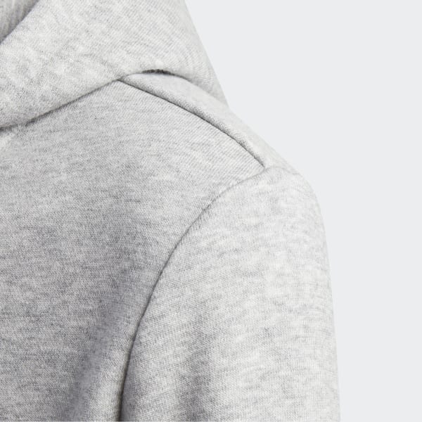 Grey Must Haves Logo Full-Zip Hoodie IXB43