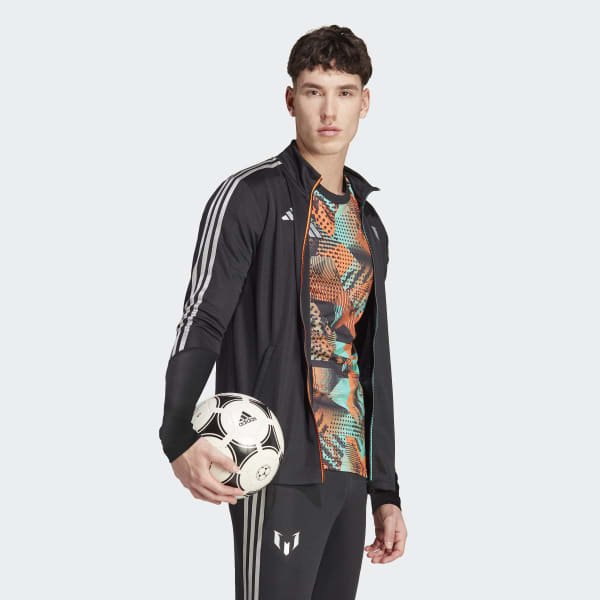 Idioot Systematisch Springplank adidas Messi Graphic Training Jersey - Black | Men's Soccer | adidas US