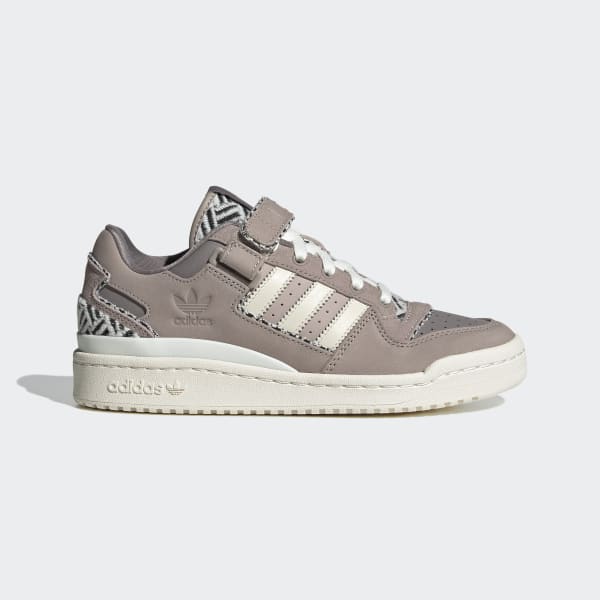 Gray and red adidas store