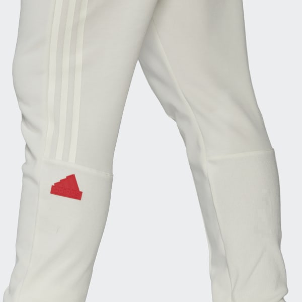 Bianco Pantaloni 3-Stripes Cuffed M9998