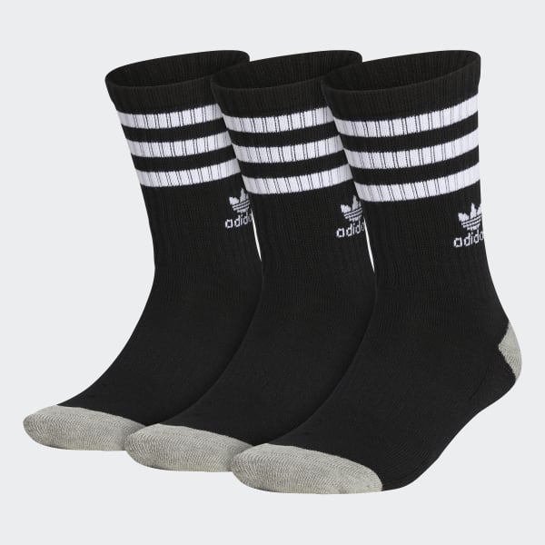 adidas Roller Crew Socks 3 Pairs - Multicolor | Unisex Lifestyle ...