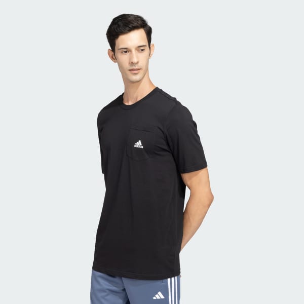 Black adidas Logo Tee
