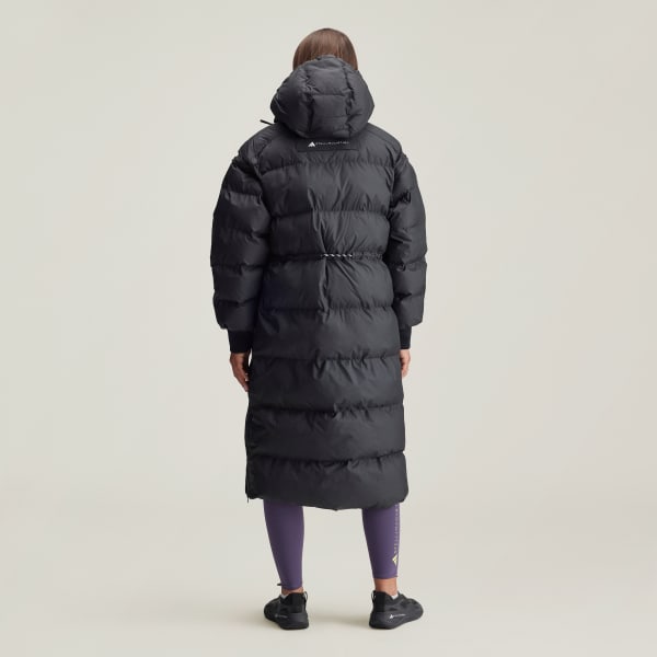 cerná Bunda adidas by Stella McCartney Long Padded Winter 