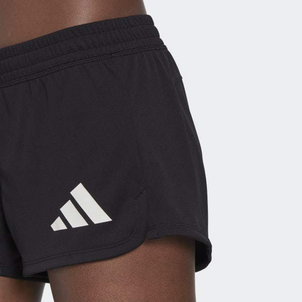Svart Pacer 3-Bar Knit Shorts UW467