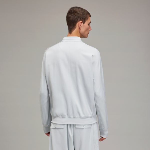Grau Y-3 3-Streifen Originals Jacke