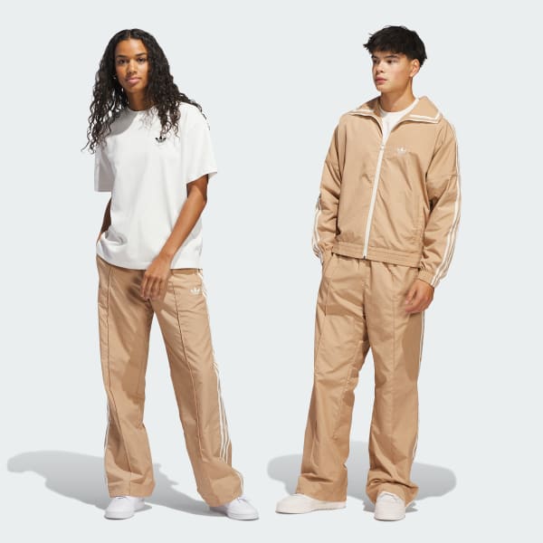 Marron Pantalones Pierna Ancha Originals Basketball (Unisex)