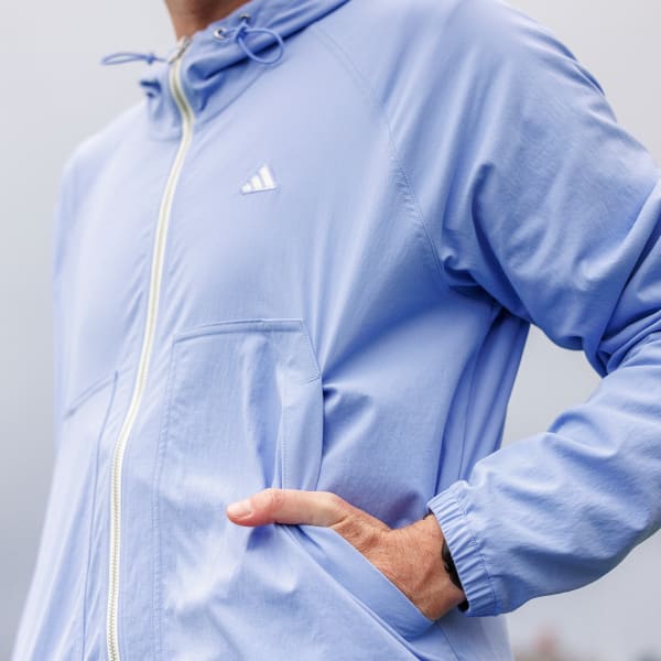adidas Go to Utility DWR Full Zip Jacket Blue Free Shipping with adiClub adidas US
