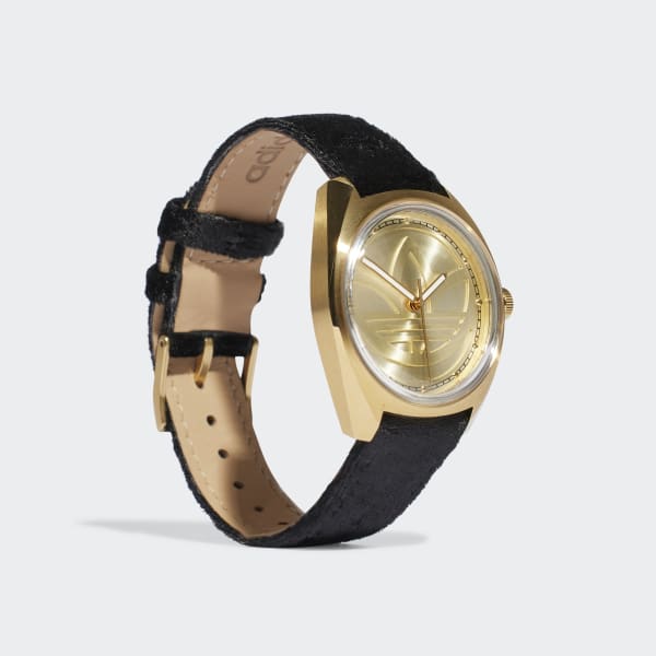 腕時計　adidas Nixon ゴールド　アディダス　ホワイトブレスレット 腕時計adidas Nixon ゴールドアディダスホワイトブレスレット