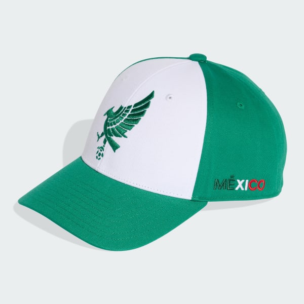 Green Mexico 26 Baseball Cap With Eagle