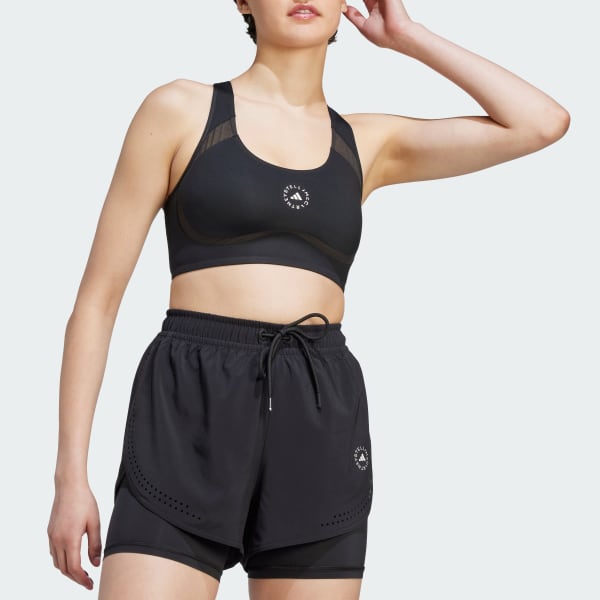 Μαύρο adidas by Stella McCartney TruePurpose Power Impact Training Medium-Support Bra