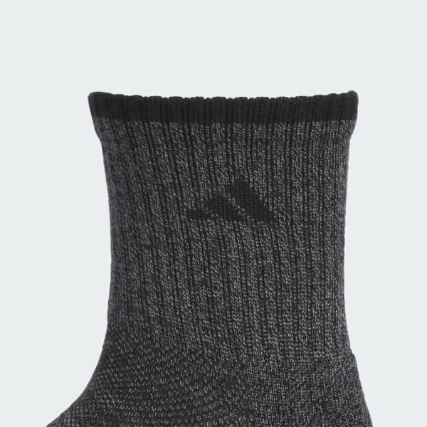 Black M CUSH X 4 3-PACK MID-CREW