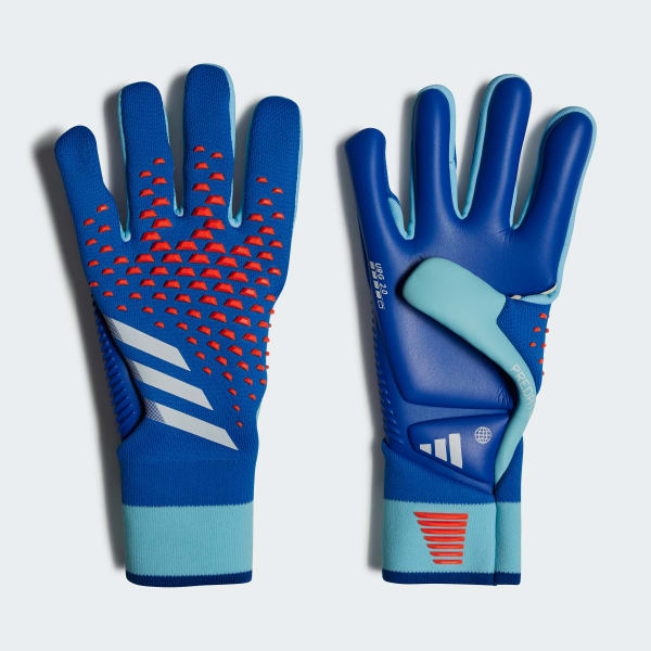 Azul Guantes portero Predator Pro