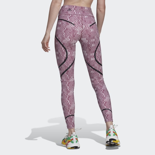 Vit adidas by Stella McCartney TruePurpose Printed Training Leggings
