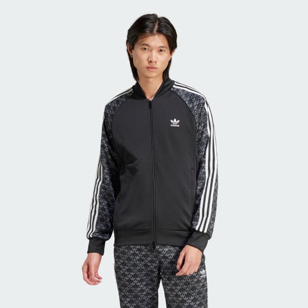 Negro Chamarra Deportiva SSTR Classic Mono