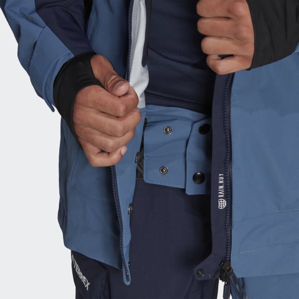 Blu Giacca Terrex 3-Layer Post-Consumer Snow