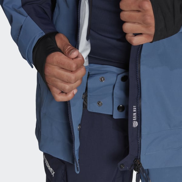 Blue Terrex 3-Layer Post-Consumer Snow Jacket LOP94
