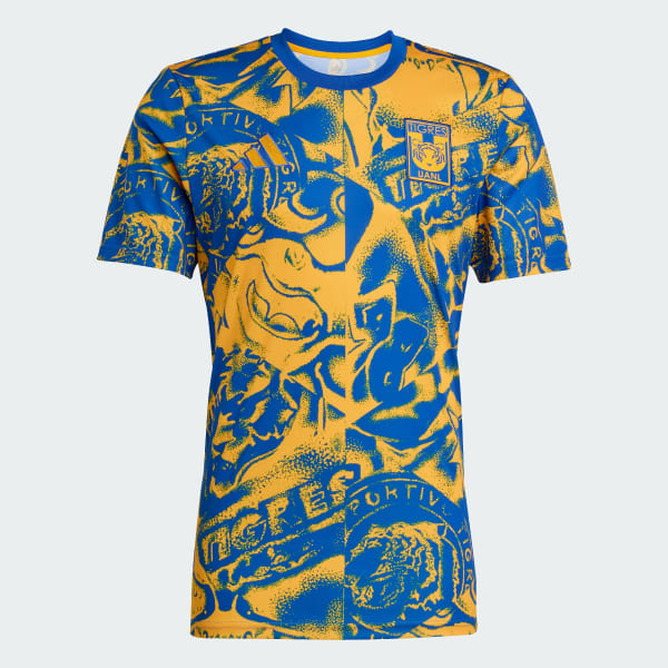 Azul Jersey prepartido Tigres UANL 25/26